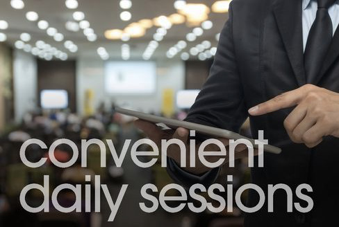 Multiple Convenient Daily Sessions